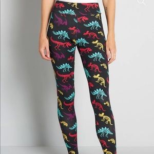 ModCloth Dinosaur Leggings